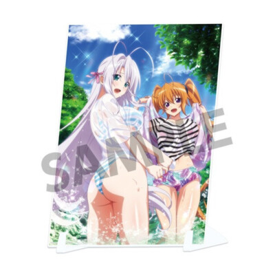 High School DxD Hero Rossweisse & Irina Shido Visual Acrylic Plate Stand vol.3