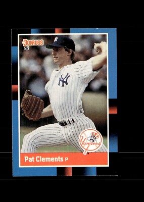 1988 Donruss - Pat Clements #52