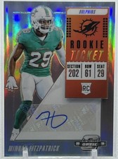 💥MINKAH FITZPATRICK AUTO HOLO💥2018 CONTENDERS OPTIC SILVER PRIZM AUTO RC🔥🔥