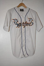 Vintage 90's BASEBALL JERSEY Spitfire #1 Ringor Classics Shirt M 38-40