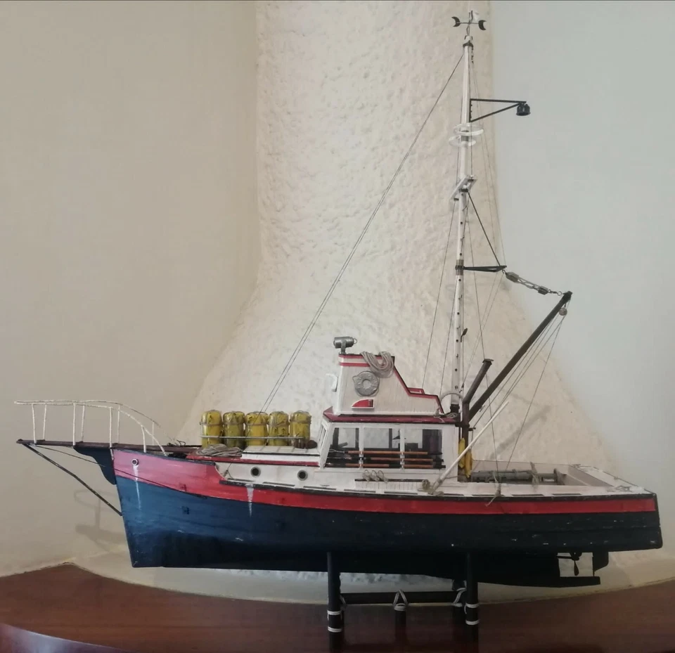 Lo Squalo - Modellino Statico del Peschereccio  "ORCA" del film (1975) - Immagine 3 di 4