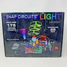 Elenco SCL-175 Snap Circuits Lights Electronics Discovery Kit Complete EUC