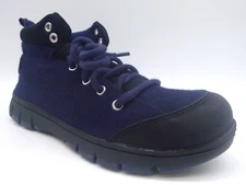 Easy Spirit Lyla Dark Blue Fabric Lace Up High Top Sneakers Shoes Women's Sz 6 M