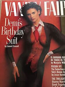  Demi Moore nude body paint cover Vanity Fair