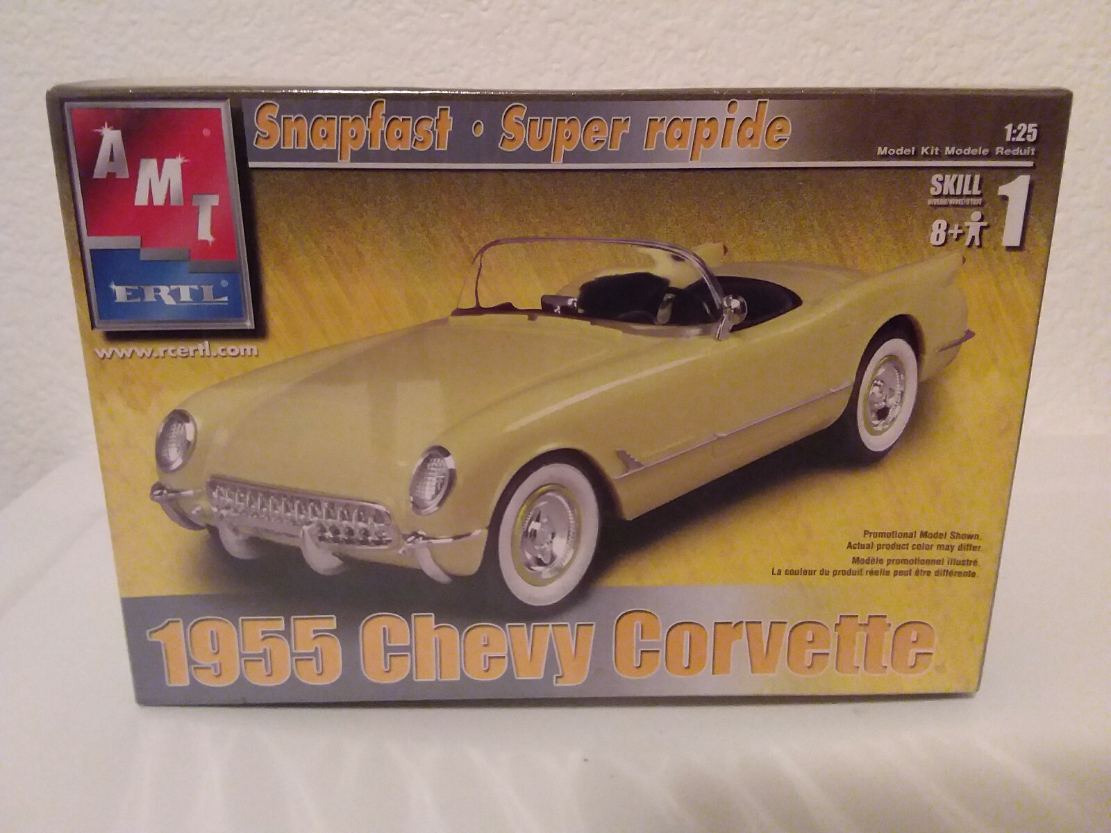 corvette plastic model kits