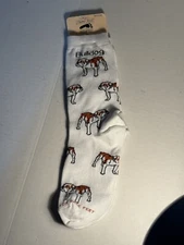 For Bare Feet Dog Medium Socks - English Bulldogs