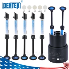 Dentex Dental Light Cure Composite Resin 4g / Composite Resin Heater 40℃/45℃/50℃