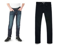  NWT- SIGNATURE BY LEVI STRAUSS  CO. BOYS SKINNY FIT JEANS W/ ADJUSTABLE WAIST