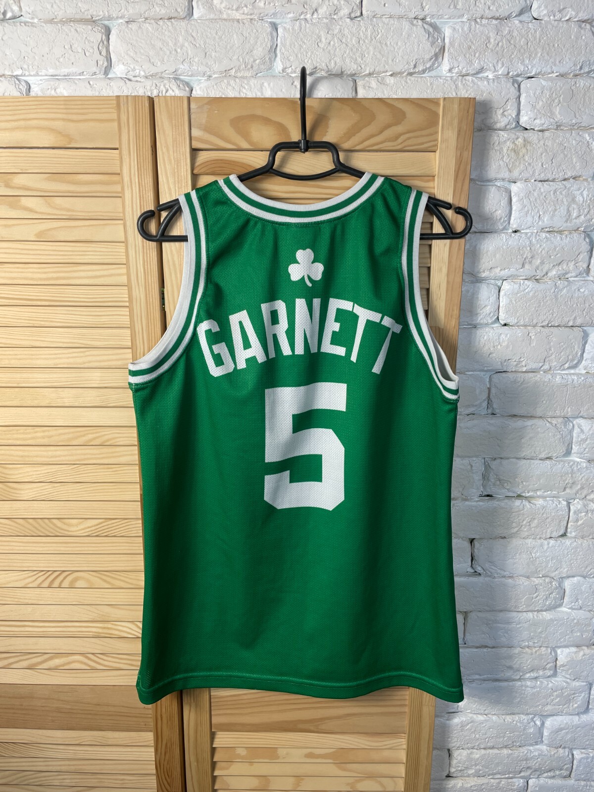 CAMISETA DE BALONCESTO KEVIN GARNET #5 BOSTON CELTICS NBA CAMPEÓN VERDE PARA HOMBRE S