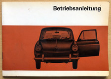 Volkswagen VW Betriebsanleitung Typ 3, VW 1600 + Variant, August 1968