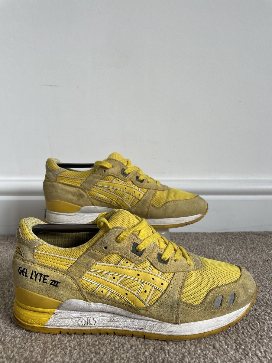 Asics Gel Lyte III Running Trainers UK Yellow US EU 38 UK