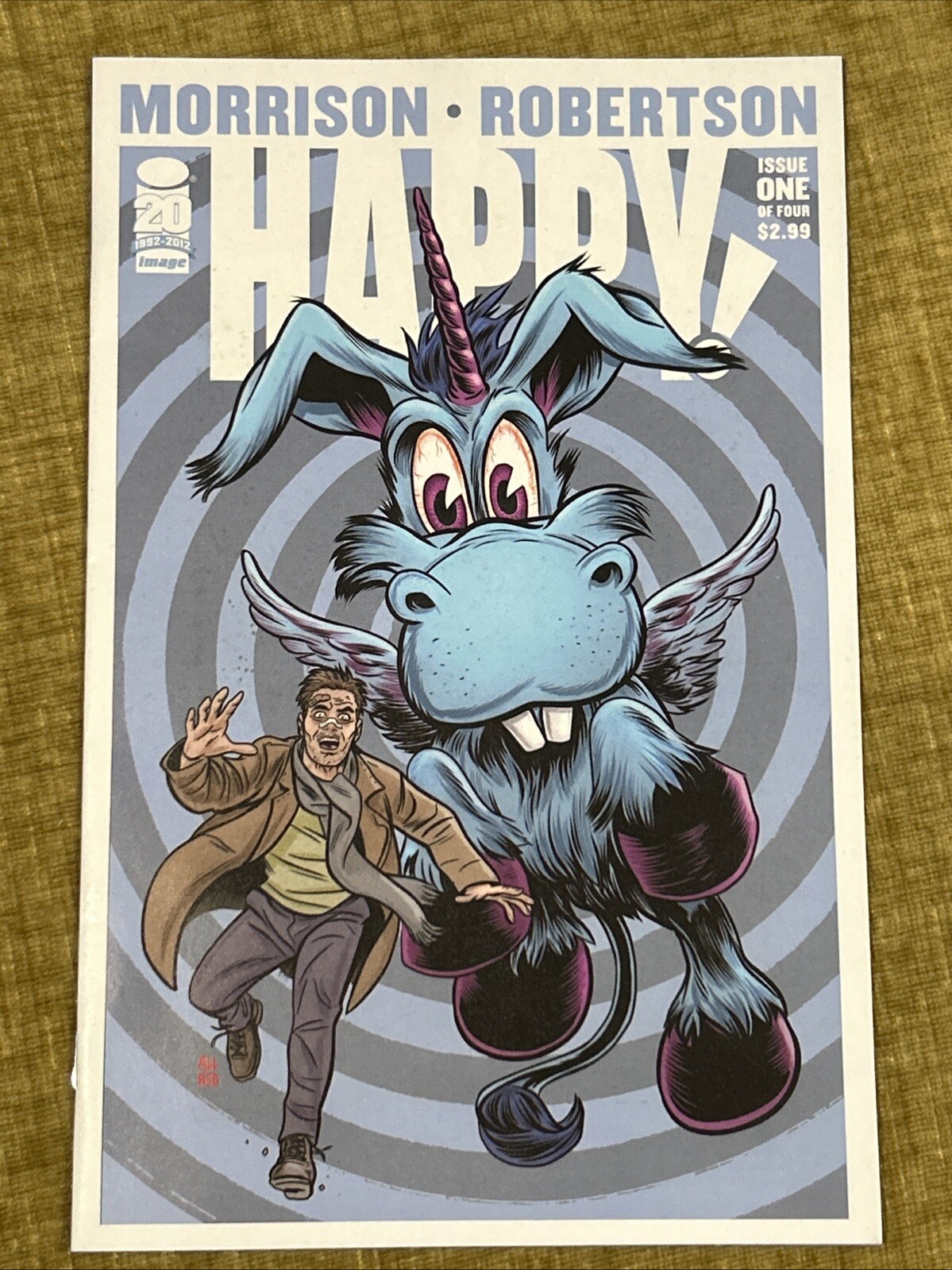 Happy #1 Mike Allred Variant Cover Image Grant Morrison Gemini Ship