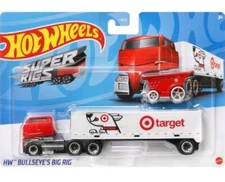 Hot wheels Bullseye's Big Rig with Cart Super Rigs Target Exclusive HTF