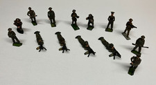 Lot of 14  early BRITAINS Soldier figures