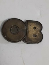 VINTAGE CB BELT BUCKLE 3"