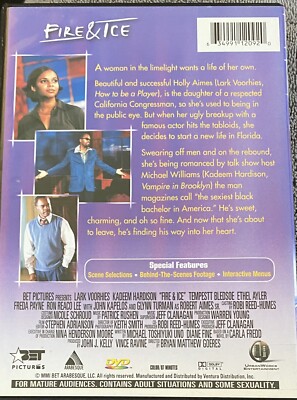 FIRE & ICE: 2002 Lark Voorhies + Kadeem Hardison, LN DVD Free