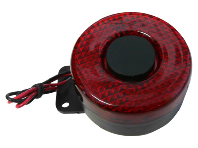 Vision Red 12V LED Alarm Sicherheit Signallampe Warnsirene rot Blinklicht