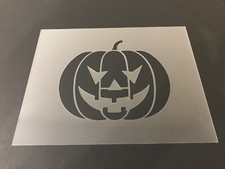 Pumpkin 2 Stencil 10mm or 7mm Thick, Pumpkins, Halloween, Jack-o-lantern
