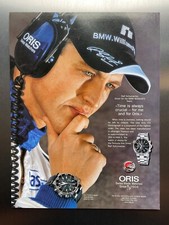 Oris TT1 Ralf Schumacher Chronograph Watch Advert. 2004