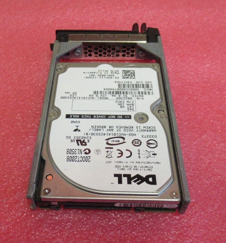 Dell XK112 HUC101414CSS300 147GB 10000RPM SAS 3Gbps Hot Swap 16MB 2.5£ Internal - Image 4 of 4