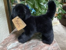 Aurora Miyoni Black Labrador 10  Plush Puppy Dog Stuffed Animal Lab New W Tags