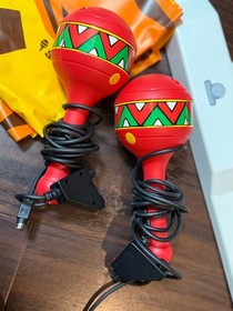  Sega Dreamcast Samba de Amigo Maracas Controller Set No Game Untested With Box 