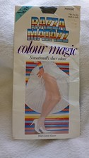 Vintage Razzamatazz Midnight One Size Mids to Talls Colour Magic Pantyhose