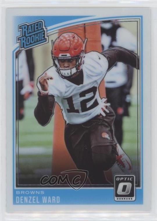 2018 Donruss Optic Rated Rookie Denzel Ward #198 fm0