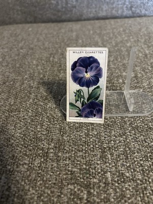 Wills s Cigarettes Tobacco Card W.D. & H.O. Wills Garden Flowers #47 Viola