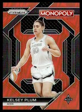 2024-25 Panini Prizm Monopoly Red Prizm Allisha Gray 029/124 Atlanta Dream #96