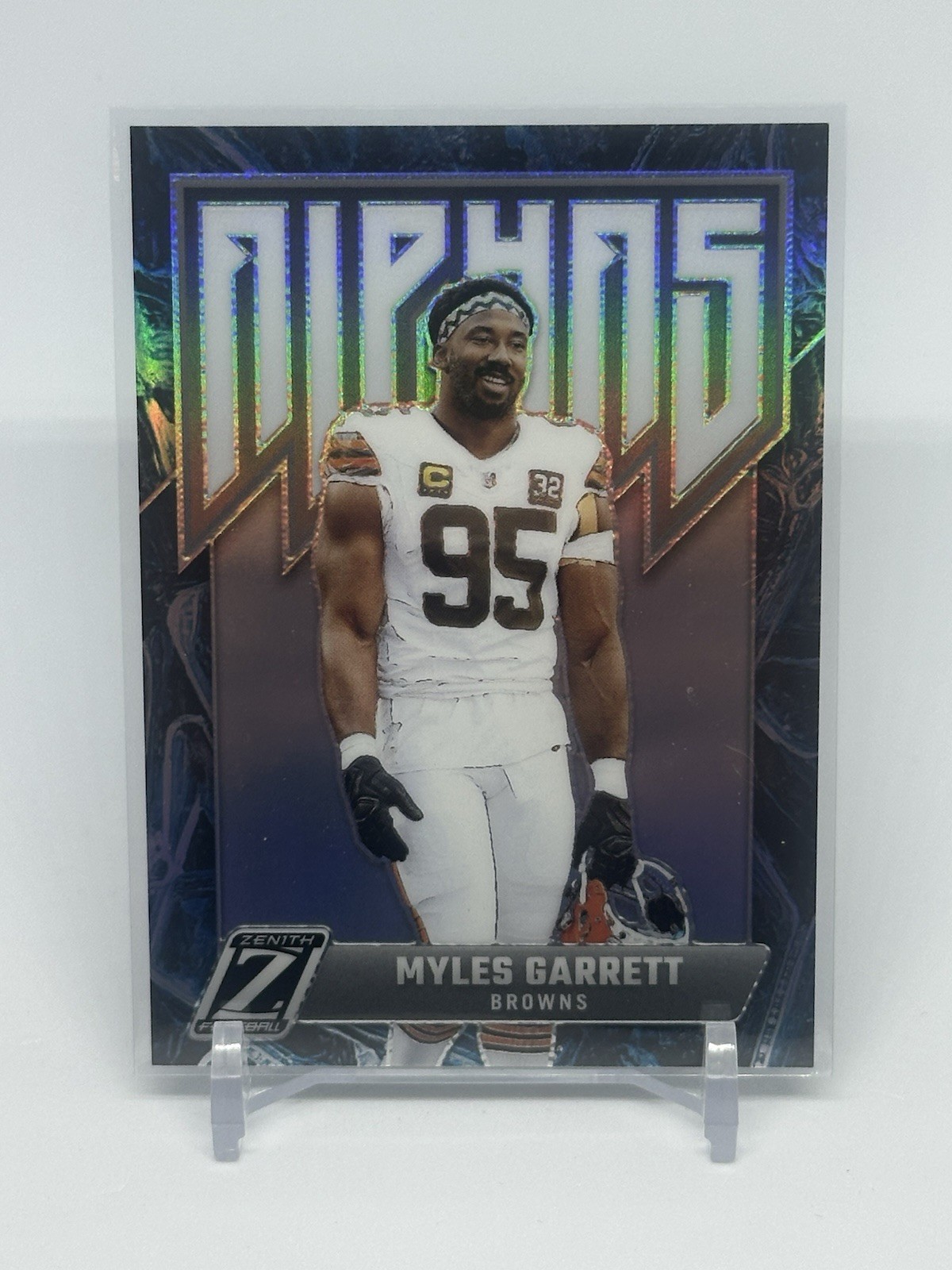 2024 Zenith Myles Garrett Alphas Insert Browns No. 15 SSP Cleveland 🔥🔥