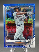 2021 Bowman - Chrome Prospects Adinso Reyes #BCP-21 Blue Shimmer Refractor /150