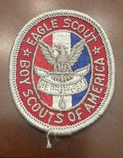 Vintage 1950’s / 60’s Eagle Scout Patch Boy Scout Uniform Insignia BSA Rank 