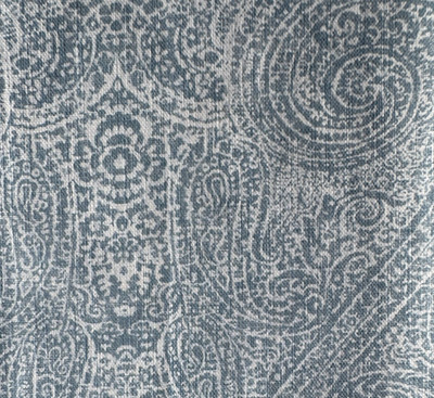GP&J Baker Marida Soft Blue Designer Fabric Remnant   24''x34''