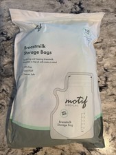 Motif, Breastmilk Storage Bags, 100 Count, 8oz Bags
