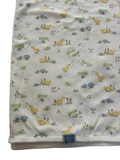 Little Me Baby Blanket Duck Frogs Vtg 100 Cotton Lovey