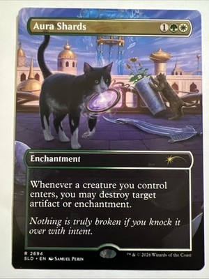 Aura Shards (2694) Cats Of Chaos Secret Lair Drop Regular MTG SLD NM