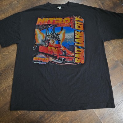 Nitro Jam Shirt Mens 2XL Drag Racing Salt Lake City Graphic 2011 Tee