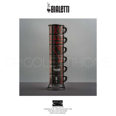 Bialetti Stranger Things - Set Of 6 Stacking Cups - Retailer