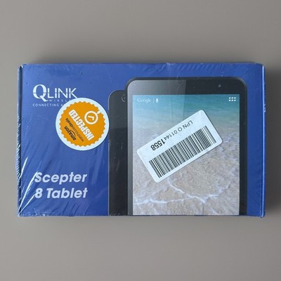 Q Link Wireless Scepter 8 Wi-Fi 2GB RAM 16GB Storage 8  Android Tablet Bluetooth