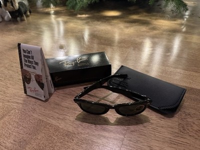 Ray Ban Wayfarer NOS L2009 Fullset Olympia Vintage Neu