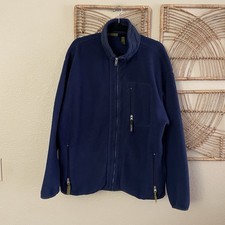 Vintage Patagonia Synchilla Fleece Jacket Blue Full Zip 90s USA 25410 Men XL B29