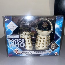 Doctor Who Dalek Emperor Davros and Destroyed Imperial Dalek