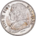 Münze, Italien Staaten, PAPAL STATES, Pius IX, 20 Baiocchi, 1865, Rome, VZ