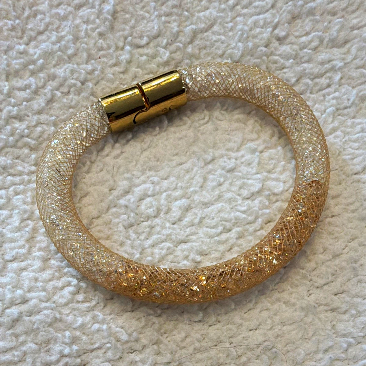 Swarovski Gold Magnetic Fashion Bracelets for sale | eBay
