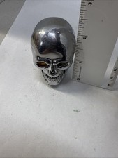 Real Vintage Skull Shifter Knob Heavy Metal Motorcycle Or Rat Rod