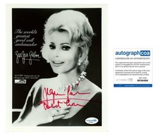 Zsa Zsa Gabor "Moulin Rouge" AUTOGRAPH Signed Autographed 8x10 Photo ACOA