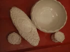 Fostoria Handmade USA Milk Glass Set