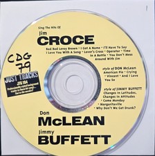 184 JIM CROCE JIMMY BUFFETT KARAOKE LOT DEAL