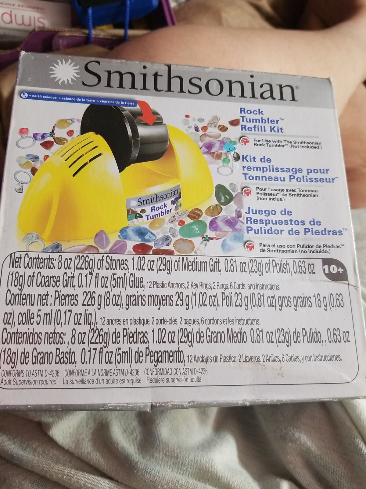 New Smithsonian Rock Tumbler Refill kit. NSI International. eBay